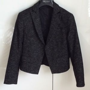 Theory blazer salt & pepper, size 0, EUC